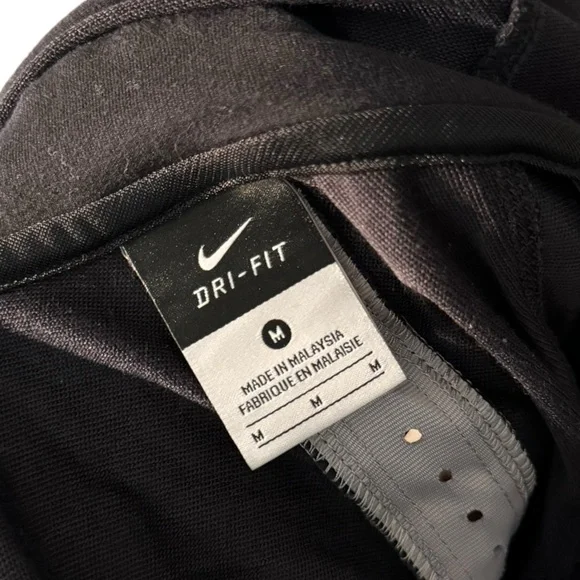 Nike Black Slim Fit Zip Up Thumbhole Hoodie Women’s Medium - Picture 5 of 7